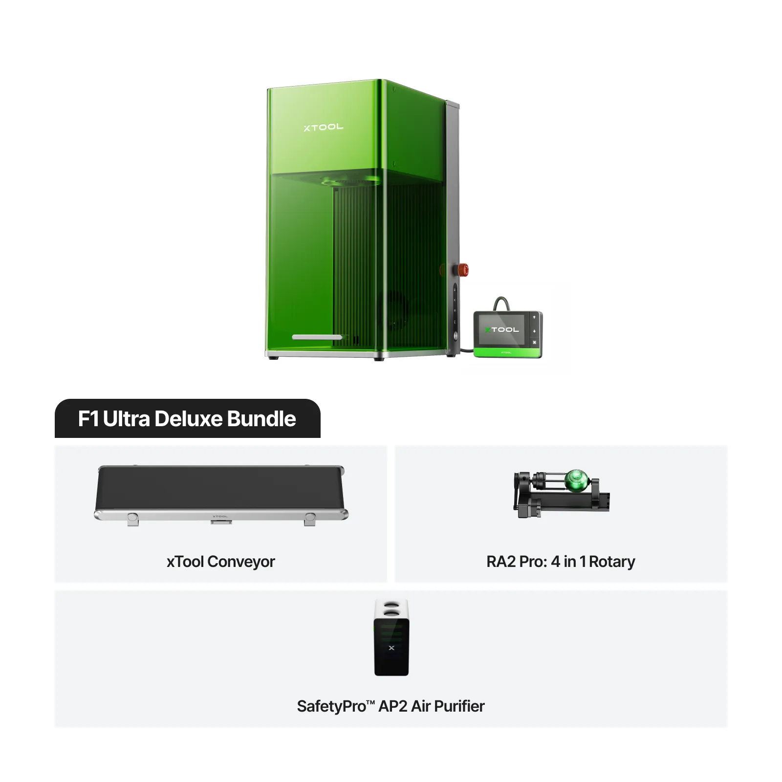 xTool F1 Ultra Deluxe bundle